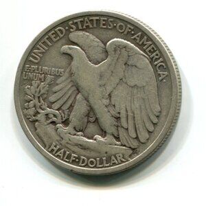 1936 USA Walking Liberty Half Dollar Coin (l2)